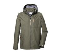 G.I.G.A. DX Uomo Giacca softshell con cappuccio staccabile/giacca da esterno GS 7 MN SFTSHLL JCKT, light olive, S, 41491-000