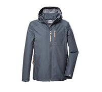 G.I.G.A. DX Uomo Giacca softshell con cappuccio staccabile/giacca da esterno GS 7 MN SFTSHLL JCKT, smoke blue, S, 41491-000
