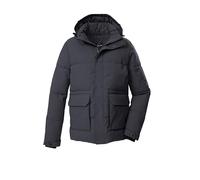 G.I.G.A. DX Uomo Giacca trapuntata/funzionale in piuma d'oca con cappuccio senza zip GW 26 MN QLTD JCKT, anthrazit, L, 43518-000