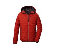 G.I.G.A. DX Uomo Giacca trapuntata/giacca funzionale con cappuccio GW 25 MN QLTD JCKT, feuerrot, L, 40882-000