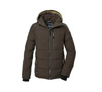 G.I.G.A. DX Uomo Giacca trapuntata/giacca funzionale con cappuccio senza zip GW 27 MN QLTD JCKT, olive brown, L, 41870-000