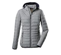 G.I.G.A. DX Women's Giacca funzionale casual in look piumino con cappuccio staccabile con zip - Uyaka Stripe, dark navy, 46, 34313-000