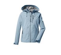 G.I.G.A. DX Women's Giacca softshell/giacca outdoor con cappuccio GS 97 WMN SFTSHLL JCKT, light blue, 36, 38392-000