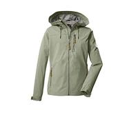 G.I.G.A. DX Women's Giacca softshell/giacca outdoor con cappuccio GS 97 WMN SFTSHLL JCKT, light olive, 38, 38392-000