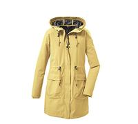 G.I.G.A. DX Women's Parka casual in softshell con cappuccio - GS 99 WMN SFTSHLL PRK, burned yellow, 38, 37955-000
