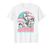 G.I. Joe Classic Snake Eyes with American Flag Portrait Maglietta
