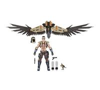 G.I. Joe Classified Series #139, CHIP Raptor Talon & General Ledger, Action figure da collezione da 15,2 cm e animale domestico con 7 accessori; ali articolate