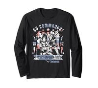 G.I. Joe Go Commando Protect Empower Unite 1982 Shield Crest Maglia a Manica