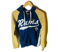 G-III Felpa Donna St. Louis Rams All World Con Zip Integrale, Giallo Blu