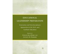 G. Jean-Marie Educational Leadership Preparation (Tascabile)
