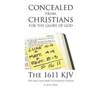 G John Rōv Concealed from Christians for the Glory of God (Tascabile)