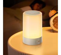G Keni Luce notturna per bambini, luce da allattamento dimmerabile con | Lampada da comodino con illuminazione delicata, ricaricabile tramite USB, luce calda, per l'alimentazione del bambino