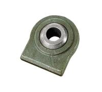 G.L.D. Forniture Supporto con fianchi inclinati completo di rotula sferica di diametro 34 mm per bracci inferiori