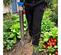G.L.D. Forniture Trapiantatore veloce 3 bocche per piantare piantine bulbi semi piante giardino orto originale piantatore tre bocche seminatrice piantabulbi e ortaggi