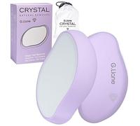 G.Liane Epilatore,Depilatore di Crystallo,Pietra Rimuovi Capelli di Vetro Nano,Crystal Hair Eraser,Riutilizzabile Indolore Depilazione,Adatto per Gambe,Braccia,Schiena(Viola)