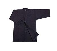 G-like Mens Kendo/Aikido Keikogi Hakama Arti Marziali Uniforme, Solo Keikogi blu scuro, XXL/185