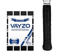 G-Lueck Vayzo Overgrip per padel e racchette da tennis perforate, fascia antiscivolo e assorbe il sudore, per badminton, squash e pickleball, set da 3 e 12 in diversi colori