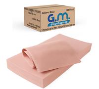 G.M. DISTRIBUZIONE 100 Tovaglie in TNT Alta Qualità Italiana 100x100cm Colore ROSA, Tovaglie Coprimacchia in TNT Tessuto non Tessuto Ideali per la ristorazione vari colori