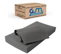 G.M. DISTRIBUZIONE 1000 Tovaglie in TNT Alta Qualità Italiana 100x100cm Colore GRIGIO, Tovaglie Coprimacchia in TNT Tessuto non Tessuto Ideali per la ristorazione vari colori