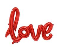 G&M Palloncino in pellicola, motivo: amore, rosso, 54 cm, per San Valentino, decorazione