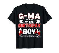 G-Ma of the Birthday Boy Dirt Bike Motocross Festa di compleanno Maglietta