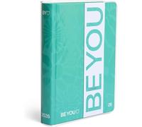 G.P. Agenda Compatibile con Be You Juice Verde 2025/2026 Datato 12 Mesi Standard 18x13 cm + Braccialetto e Penna Colorata Omaggio