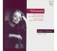 G. P. TELEMANN 12 Fantasias for Violin Without Bass (CD)