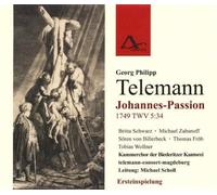 G. P. Telemann Johannes-Passion Twv 5:34 (CD)