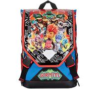 G.P. Zaino Scuola Gormiti Estensibile Sdoppiabile 40x27x13(+9) cm Prodotto Ufficiale