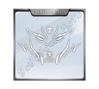 (G)Per Shoei HJC KYT Arai AGV Casco da moto Logo Decalcomania Graffi Decalcomanie per veicoli Kit visiera