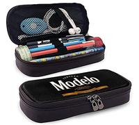 G-R-U-P-O Modelo - Astuccio in pelle impermeabile, con chiusura lampo, per ragazzi, ragazze, ragazzi, adulti, scuola, lavoro