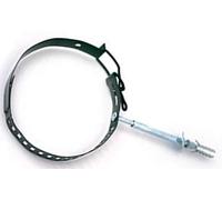 G-RAPID Collare reggitubo Nero per Tubi da 130 a 180 mm Stufa Regolabile Fornito con Tassello Fascetta a Muro Supporto murale con Fischer