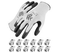 G-REX - P 07 / Guanti di montaggio Protezione taglio/Taglia 11, 12 paia/bianco/bianco/bianco/guanti di montaggio/guanti antitaglio guanti da lavoro