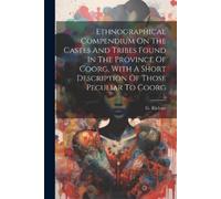 G Richter Ethnographical Compendium On The Castes And Tribes Found I (Tascabile)