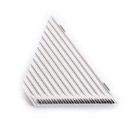 G S D Haushaltsgeräte 90001 Inserto da Taglio per Dischi e Strisce, Acciaio Inossidabile