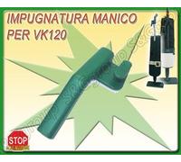 G&S Impugnatura Manico per Macchina ASPIRAPOLVERE Folletto VORWERK 120 Verde ABS Ricambio Compatibile per Folletto VK120