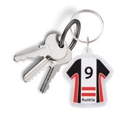 G.S.T. Design PORTACHIAVI PERSONALIZZATI con il tuo logo/la tua grafica, gadget personalizzati per le aziende, idee regalo per i clienti, stampa fronte e retro (T-SHIRT (50x40 mm), 1)