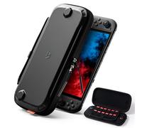 G.S.TAC Tactical Slim Borsa per il trasporto compatibile con Switch 2 (2025), custodia rigida con 12 scomparti per carte da gioco, borsa da viaggio portatile per console Switch 2 e accessori, colore