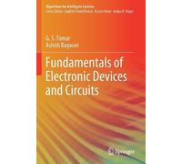 G.S. Tomar Ashish Bagw Fundamentals of Electronic Devices and Circu (Tascabile)