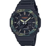 G-Shock GA-2100SU-1AER militare nero e camouflage, ultraresistente carbon core