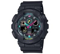 G-Shock GA100 Ana-Digi Fluo Nero, moderno