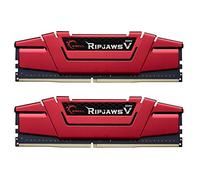 G.SKILL 16GB DDR4 PC4-24000 3000 MHz Ripjaws V Rosso CL16 Dual Channel Kit (2x8GB) 1.35 v