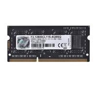 G.Skill DDR3 4 GB (1x4 GB) 1066 MHz 204 pin SO DIMM F3-12800CL11S-4GBSQ