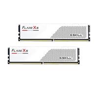 Memoria RAM G.Skill Flare X5 F5-6000J2836G16GX2-FX5W 32GB Kit RAM DDR5 6000MHz CL28 AMD EXPO Bianco