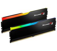 G.SKILL Ripjaws M5 RGB Series DDR5 RAM (Intel XMP 3.0) 96GB (2x48GB) 5200MT/s CL40-40-40-83 1.10V Desktop Computer Memoria U-DIMM - nero opaco (F5-5200J4040A48GX2-RM5RK)