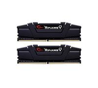 G.Skill, RipJaws Serie V, Memoria SDRAM per computer desktop da 16 GB (2 x 8 GB), 288-Pin, PC4-28800, DDR4 3600, CL18-22-42 ,1,35 V, Dual Channel, modello F4-3600C18D-16GVK