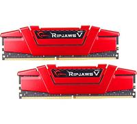 G.SKILL RipjawsV Series DDR4 RAM (XMP) 32GB (2x16GB) 3600MT/s CL19-20-20-40 1.35V Intel AMD Desktop Computer Memoria U-DIMM - Rosso (F4-3600C19D-32GVRB)