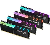 G.SKILL Trident Z RGB Series DDR4 RAM (XMP) 128GB (4x32GB) 3600MT/s CL18-22-22-42 1.35V Intel AMD Desktop Computer Memoria U-DIMM (F4-3600C18Q-128GTZR)