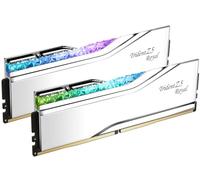 G.SKILL Trident Z5 Royal Series (Intel XMP 3.0) DDR5 RAM 64GB (2x32GB) 6400MT/s CL32-39-39-102 1.40V Desktop Computer Memoria UDIMM - Argento (F5-6400J3239G32GX2-TR5S)