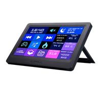 G.SKILL WigiDash - Pannello di comando per PC - Display touch da 7 pollici, griglia widget fino a 20 (5x4), tasti di scelta rapida personalizzabili/scorciatoie/widget, monitor delle prestazioni del